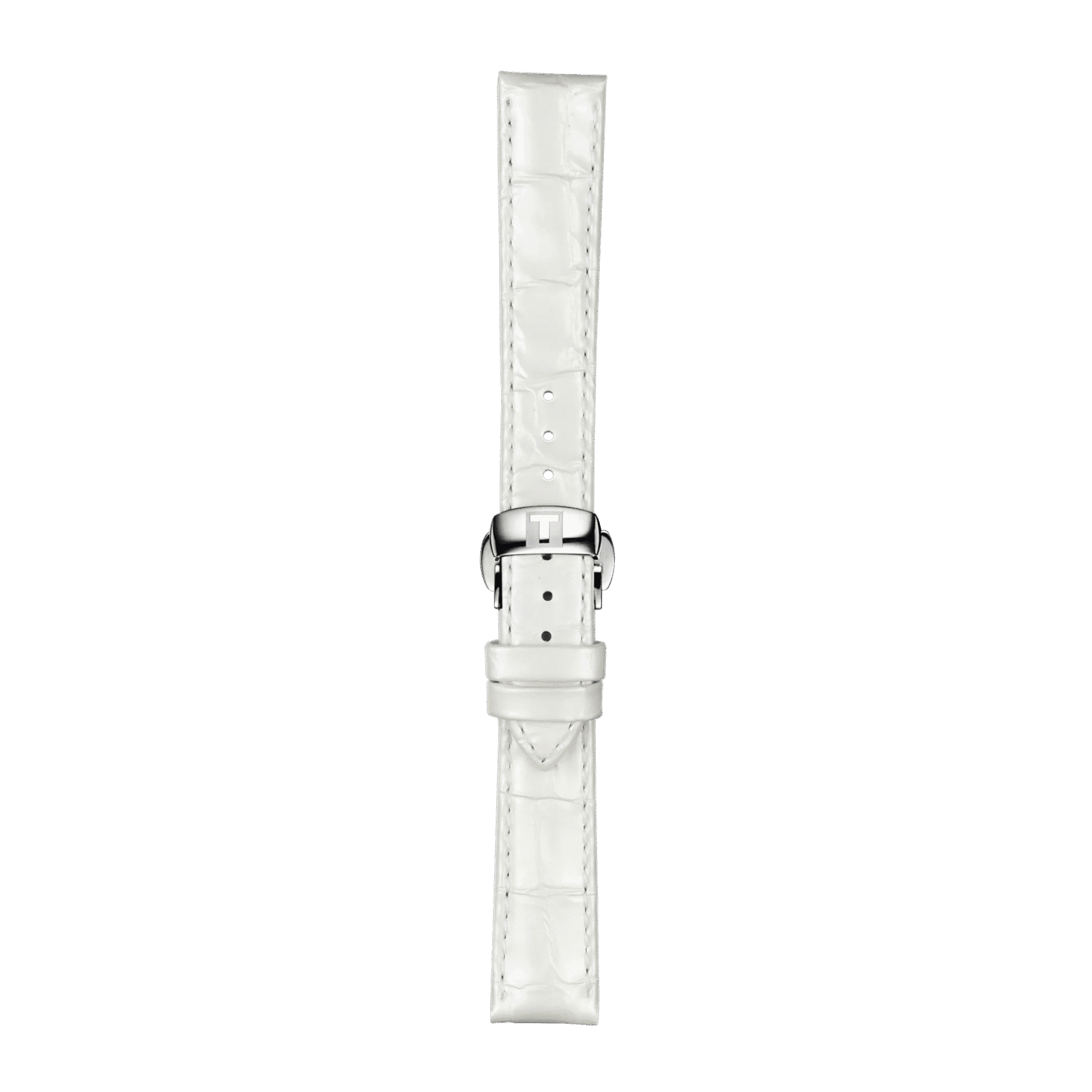 Tissot Beyaz deri kayış boynuz aralığı 16 mm