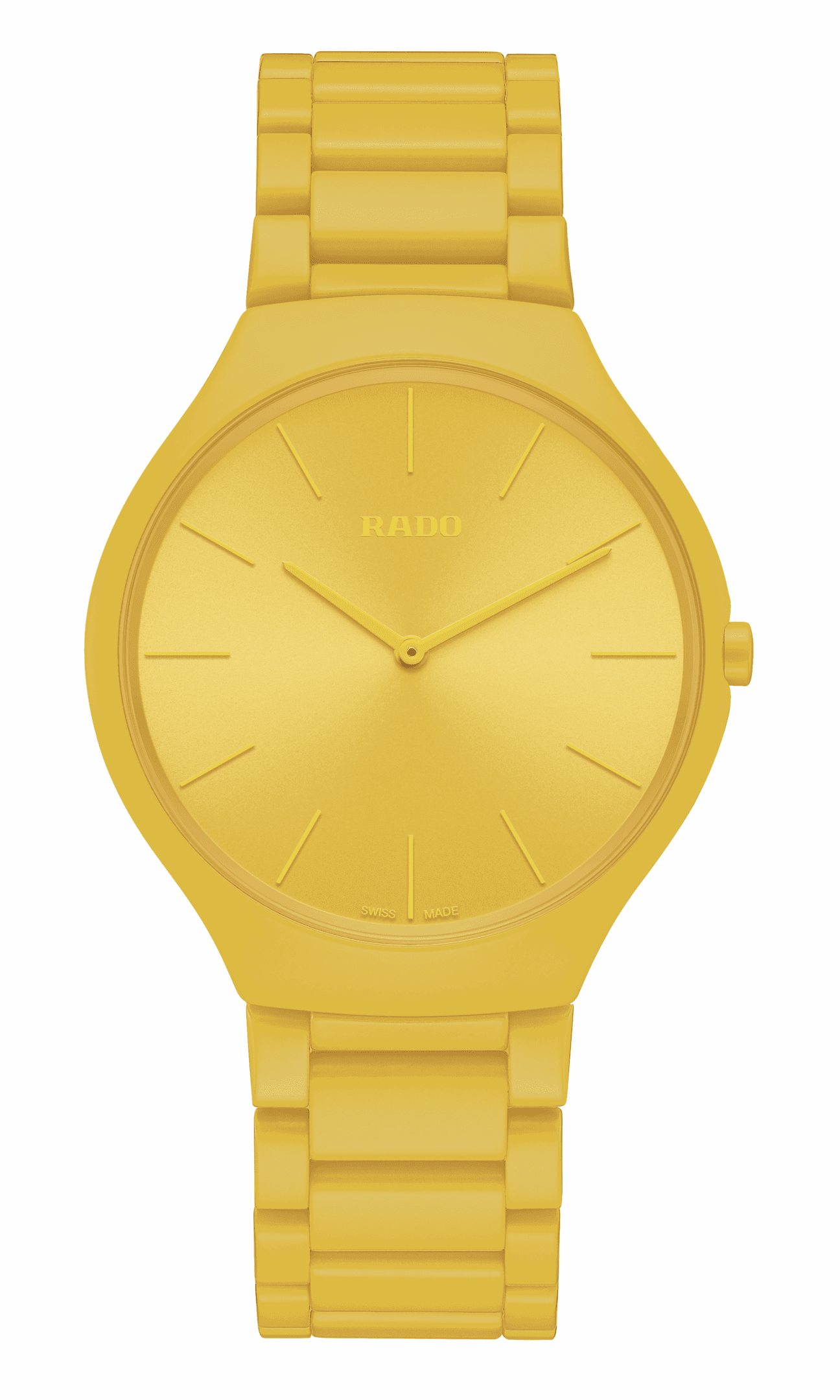 True Round Thinline Les Couleurs™ Le Corbusier Sunshine yellow 4320W