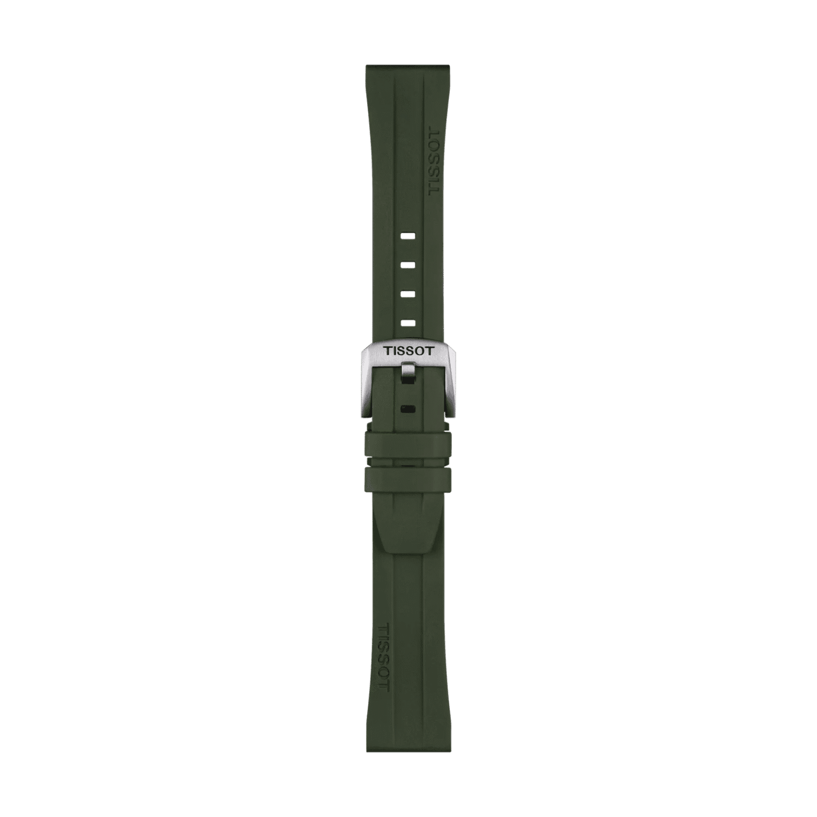 Tissot Haki Kauçuk Kayış Boynuz Aralığı 20 mm