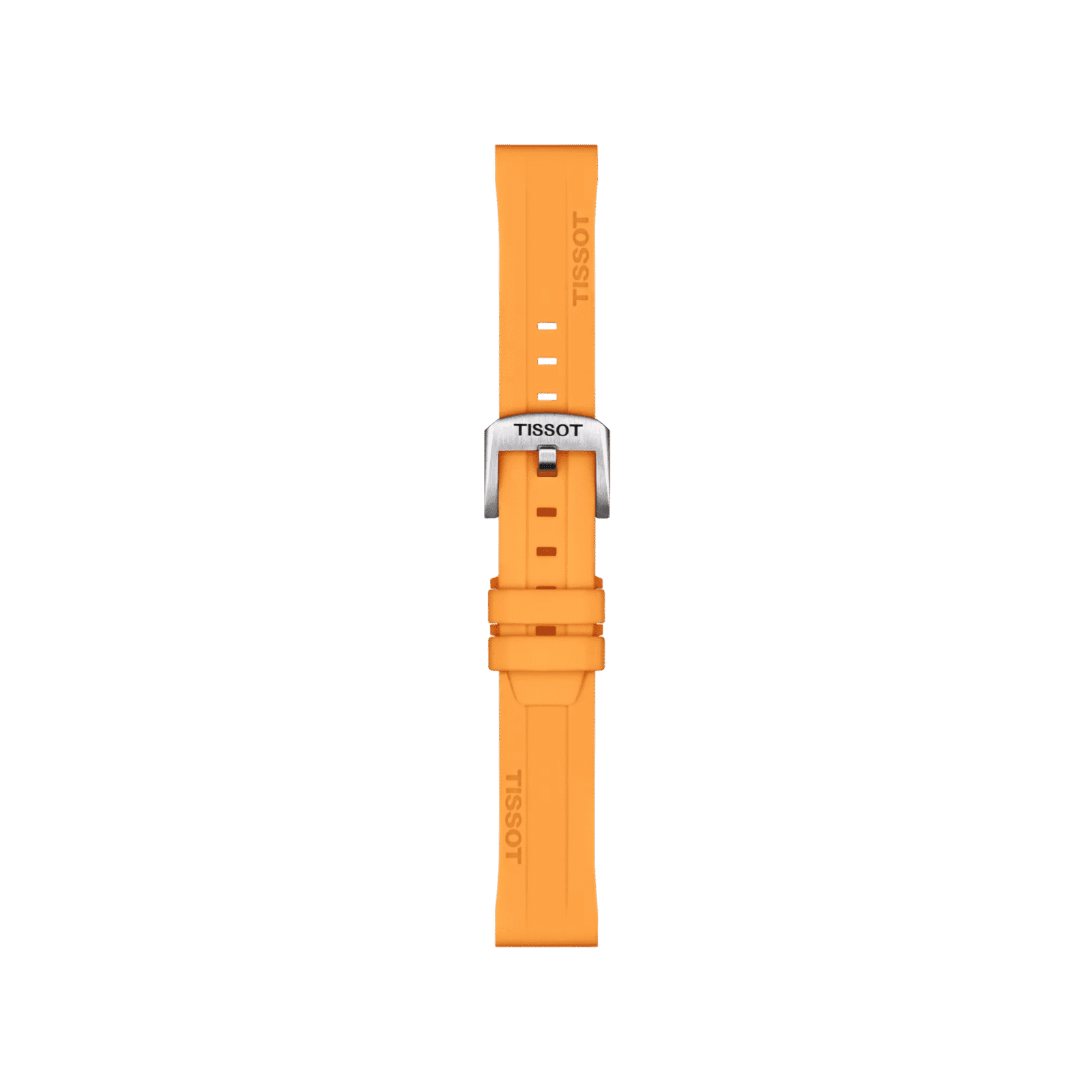 Tissot Turuncu Silikon Kayış Boynuz Aralığı 18 mm