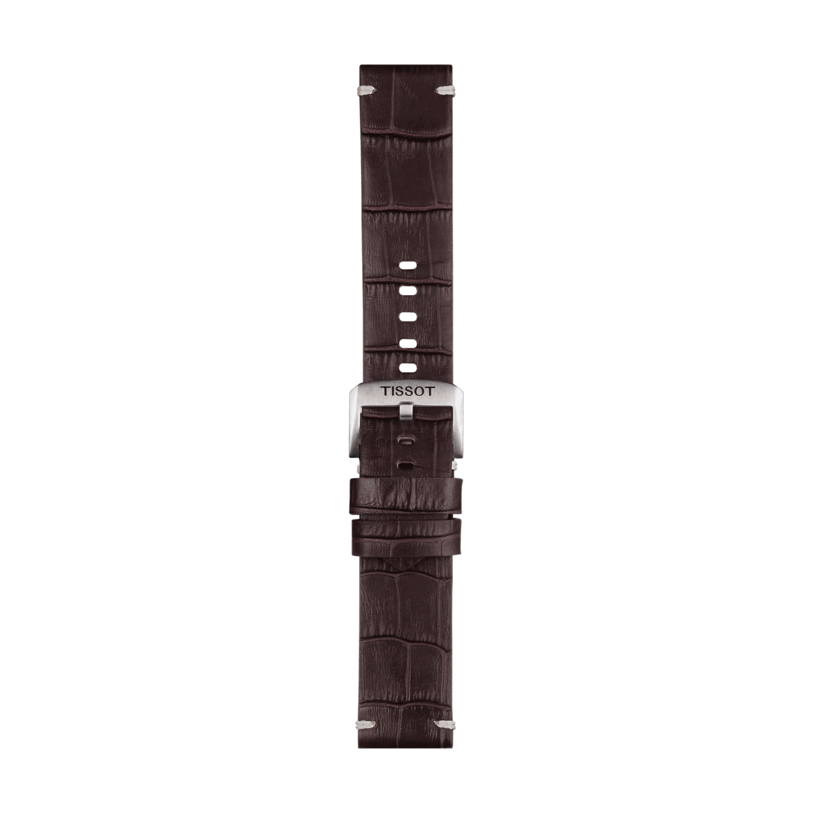 Tissot kahverengi deri kayış boynuz aralığı 22 mm
