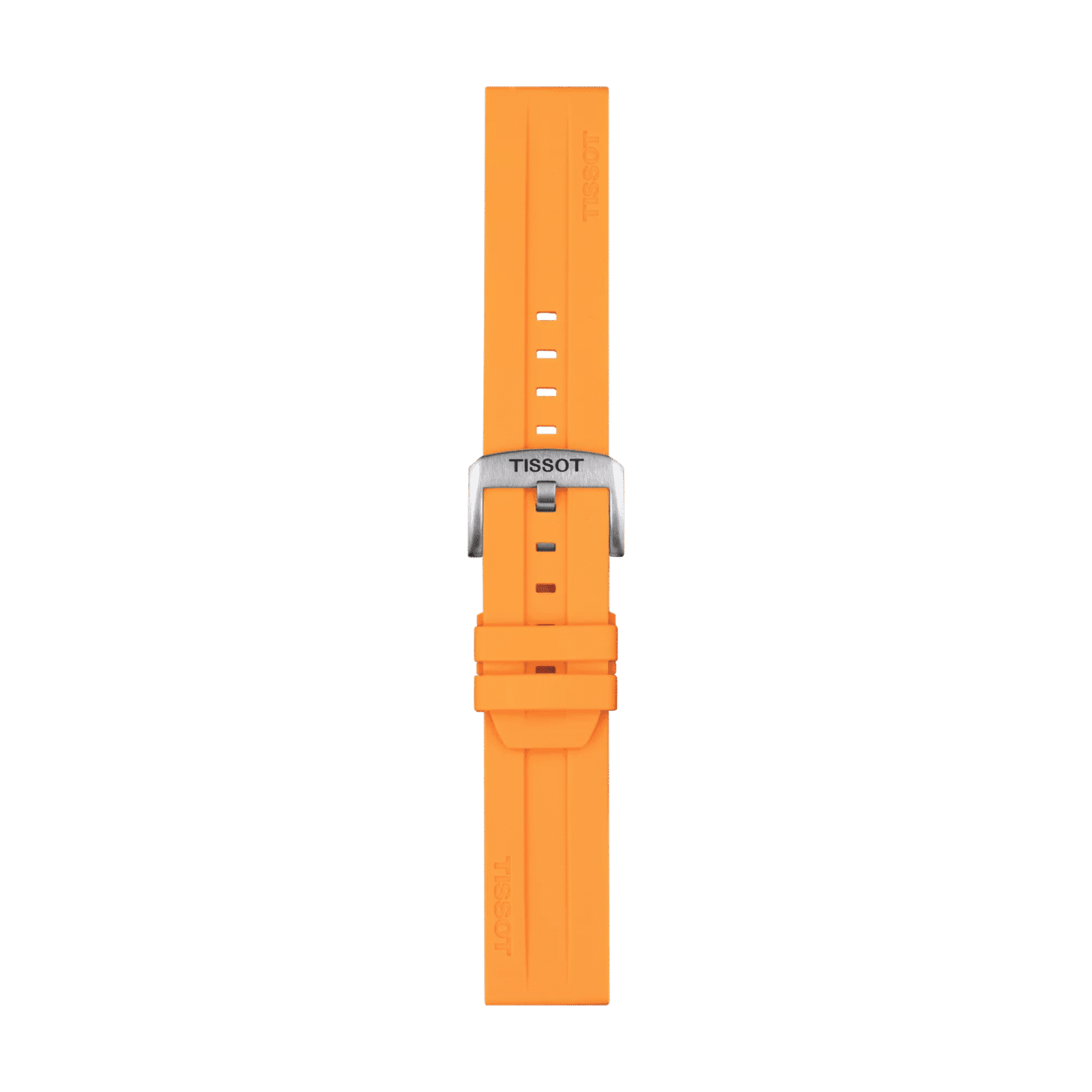 Tissot Turuncu Silikon Kayış Boynuz Aralığı 22 mm