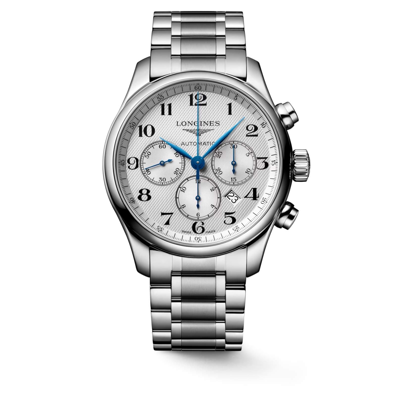 Longınes Master Collectıon Chronograph – Gümüş “Barleycorn”