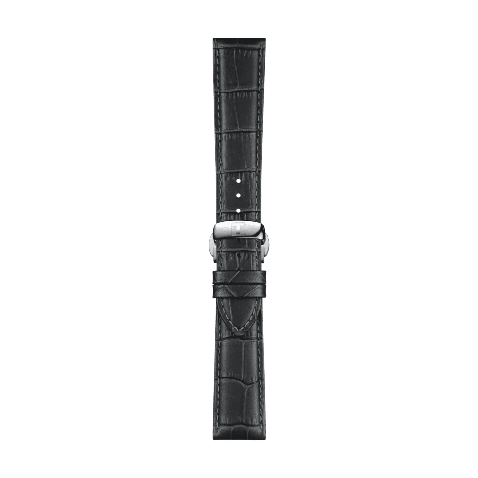 Tissot gri deri kayış boynuz aralığı 21 mm