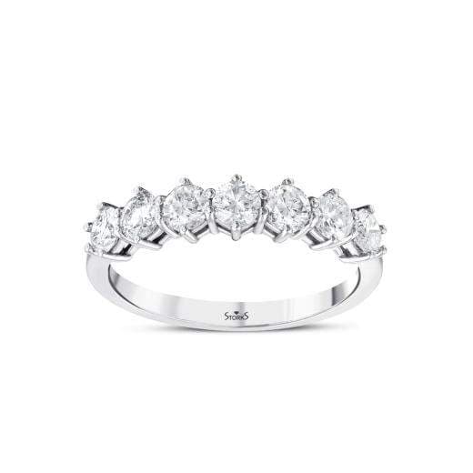 Кольцо с бриллиантами · 0.91 ct