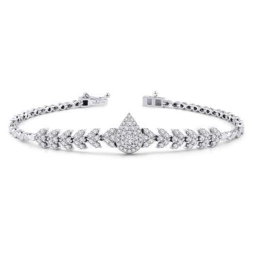 Браслет с бриллиантами · 0.93 ct