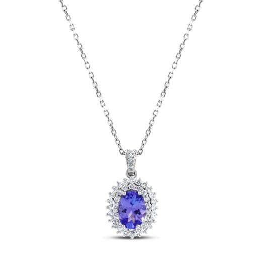 Колье с бриллиантами · 0.96 ct