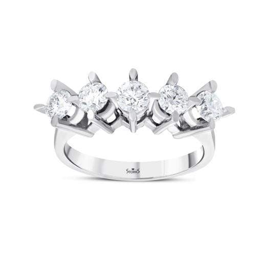 Кольцо с бриллиантами · 0.99 ct
