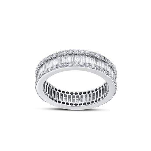 2.02 ct. Diamond Baguette Eternity Ring