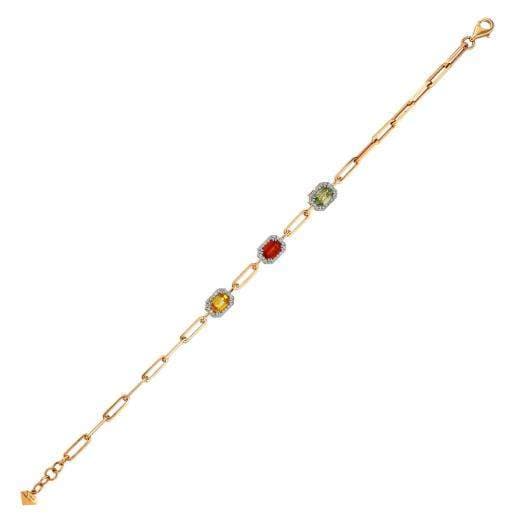 2.35 ct. Diamond Cherry Bracelet