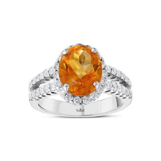 Кольцо с бриллиантами · 4.04 ct