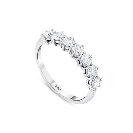 Кольцо с бриллиантами · 0.86 ct