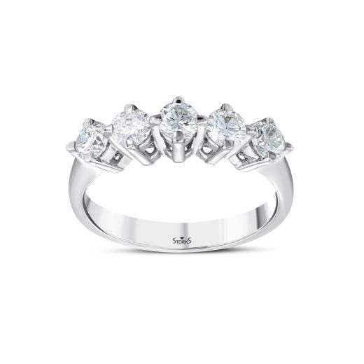 Кольцо с бриллиантами · 0.90 ct
