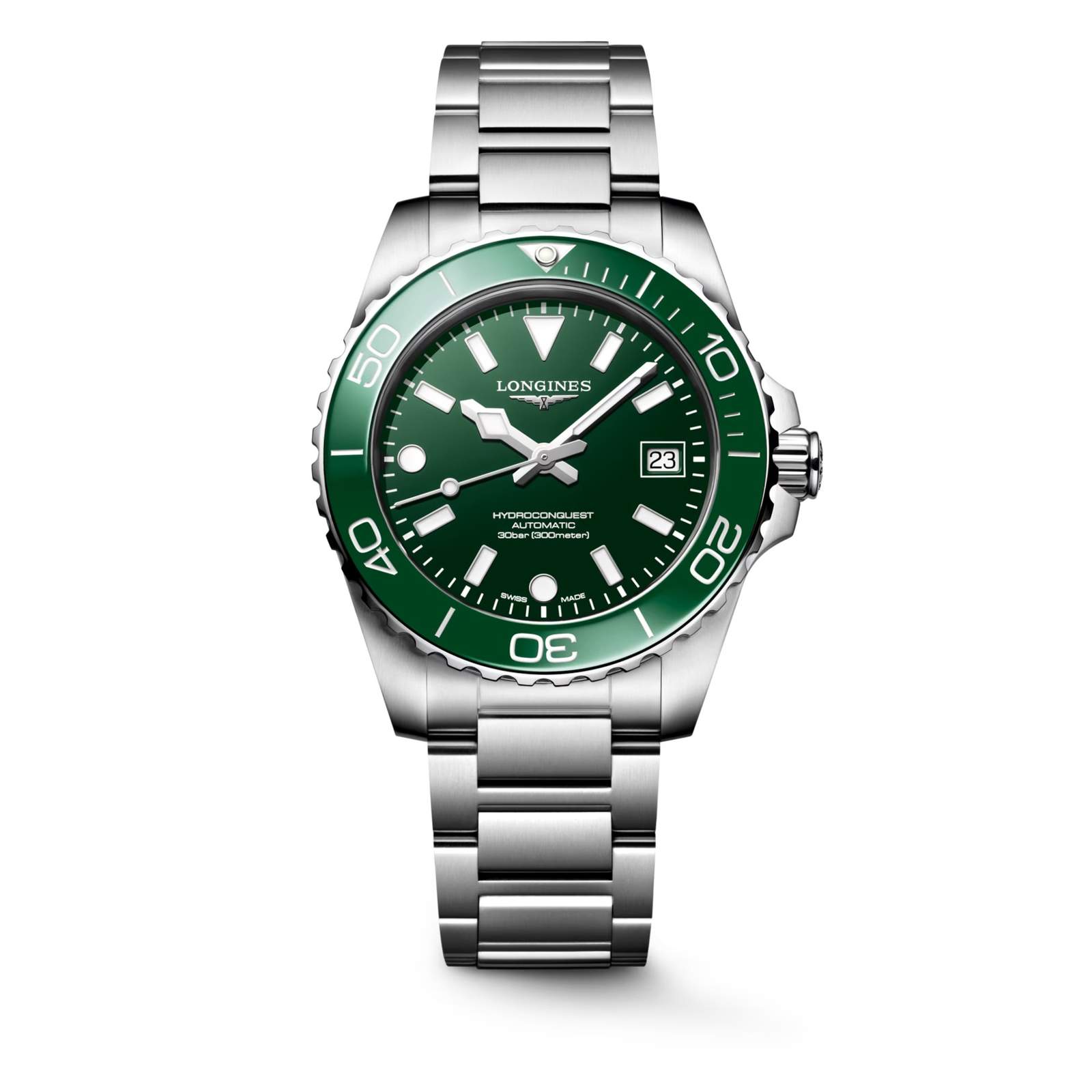 Longines HydroConquest 39 mm Yeşil