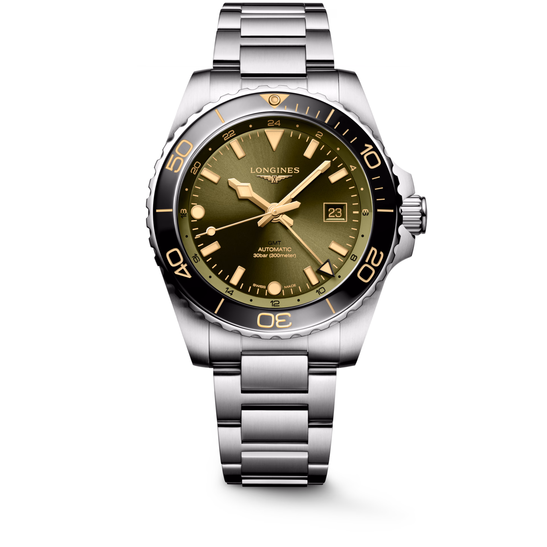 Hydroconquest Gmt – Pastel Yeşili Gün Işığı