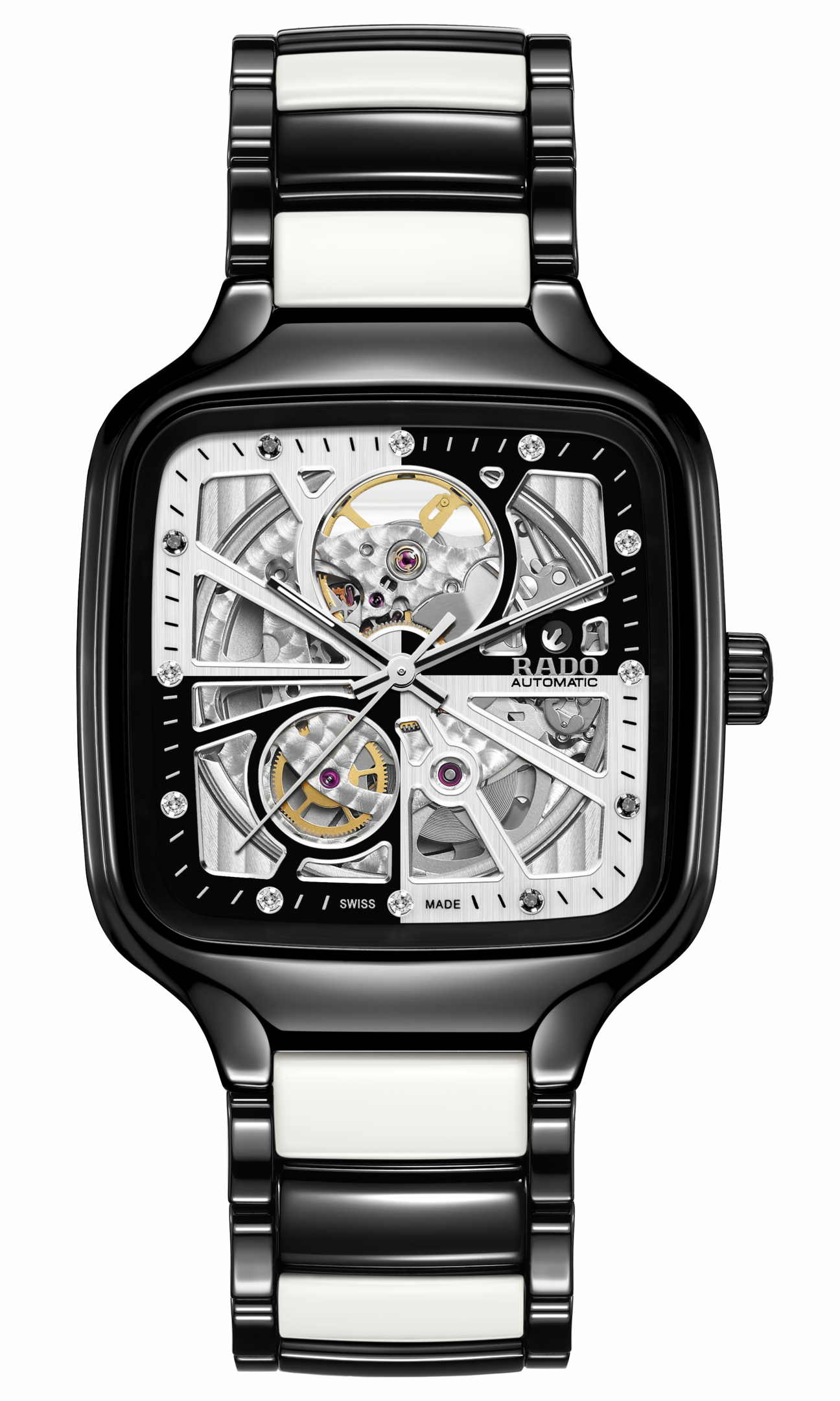 True Square Automatic Open Heart Diamonds Limited Edition