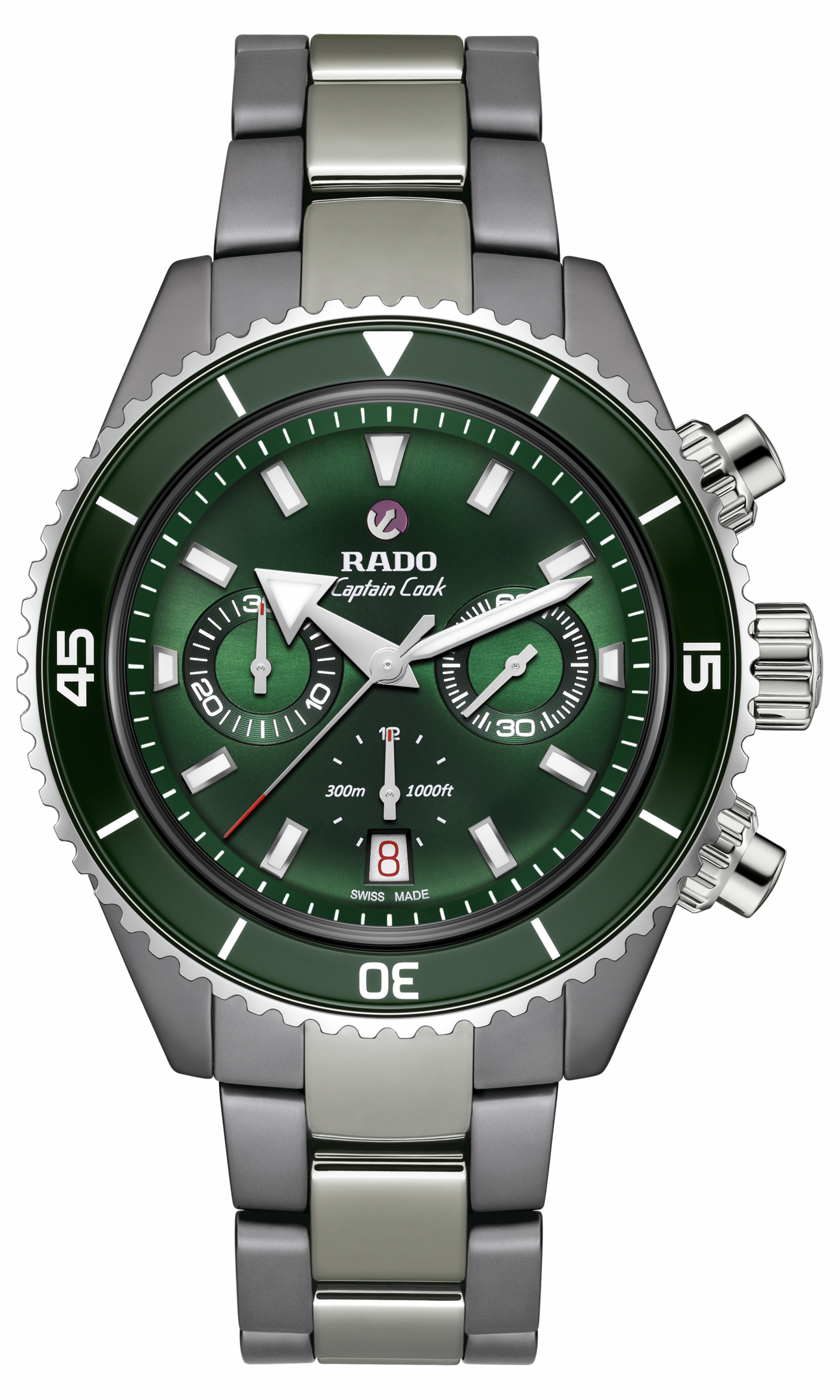Captain Cook High-Tech Ceramic Automatic Chronograph