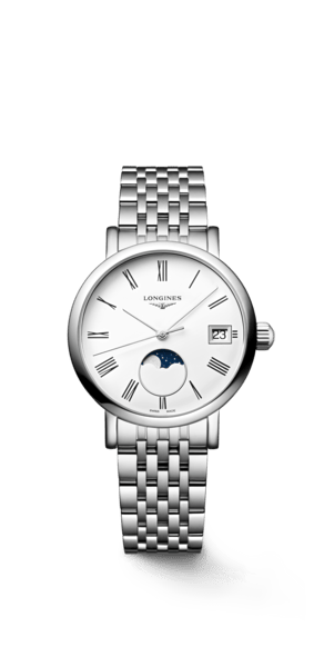 Longınes Elegant Collectıon Moonphase – Beyaz Mat
