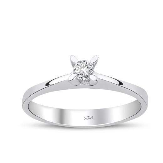 0.10 ct. Melody Solitaire Diamond Ring