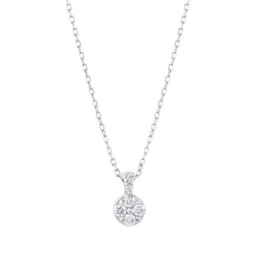 0.11 ct. Diamond Necklace