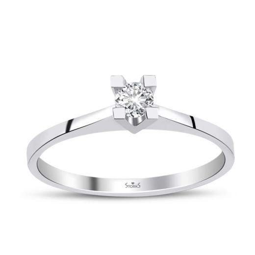 0.15 Karat Zirve Solitaire Pırlanta Yüzük