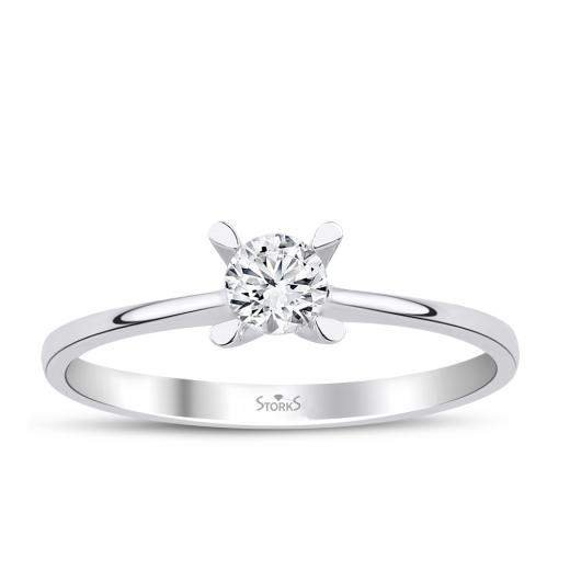 0.20 Karat Serenity Solitaire Pırlanta Yüzük