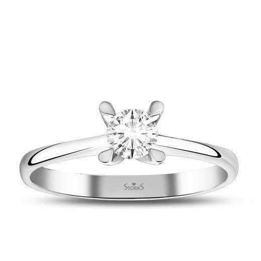 0.30 Karat Serenity Solitaire Pırlanta Yüzük