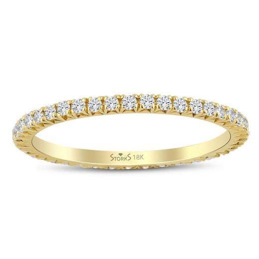 0.32 Karat Pırlanta Eternity Yüzük