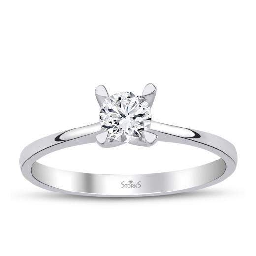 0.40 Karat Serenity Solitaire Pırlanta Yüzük