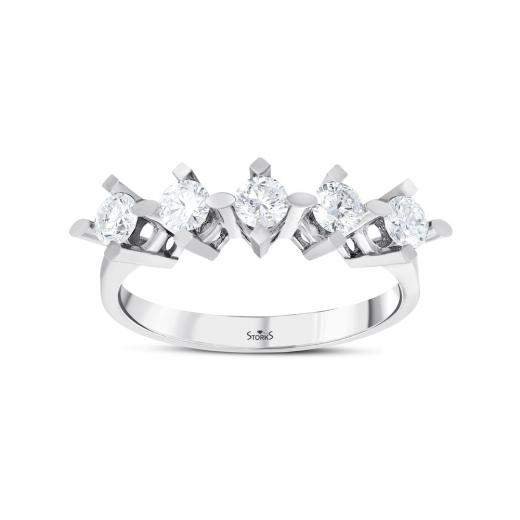 Кольцо с бриллиантами · 0.60 ct