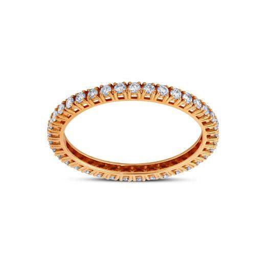 Кольцо с бриллиантами · 0.62 ct