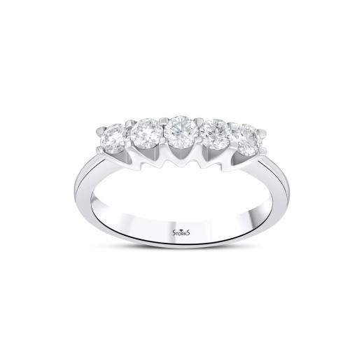 Кольцо с бриллиантами · 0.62 ct