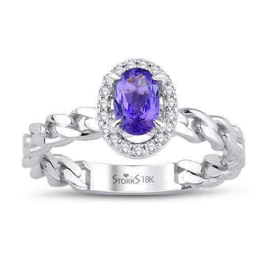 Кольцо с бриллиантами · 0.65 ct