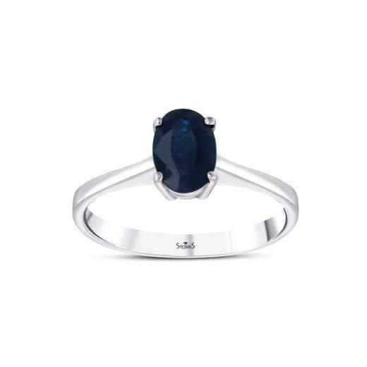 1.06 Karat Doğal Safir Yüzük