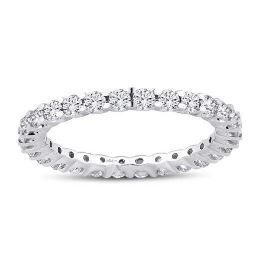 1.25 Karat Pırlanta Eternity Yüzük