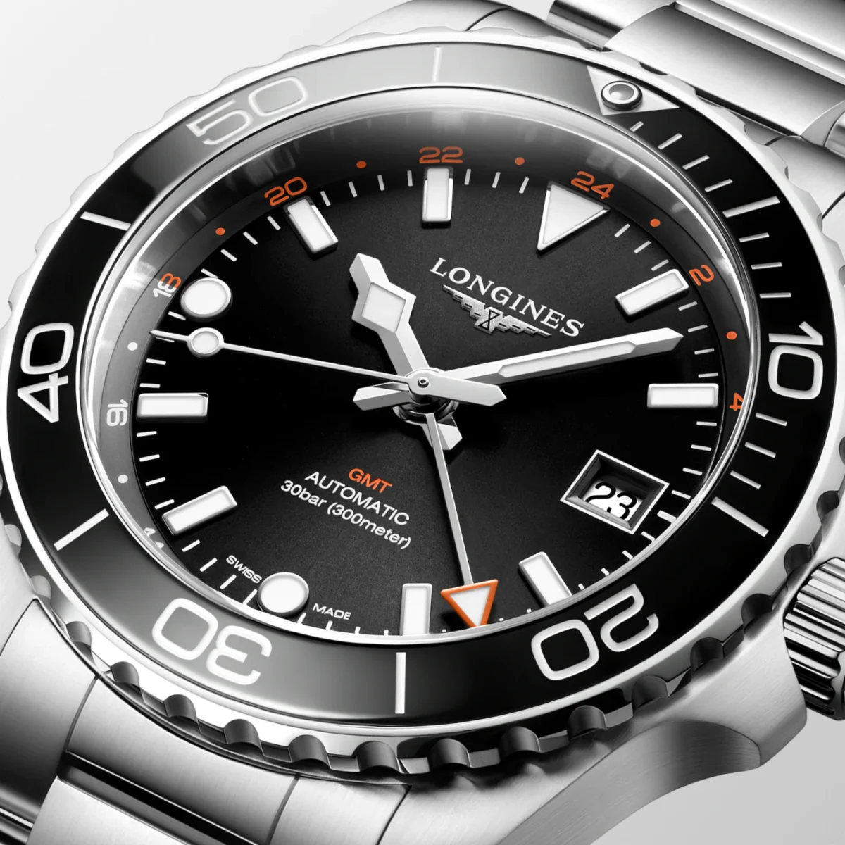 Hydroconquest Gmt - Siyah Gün Işını - Görsel 4
