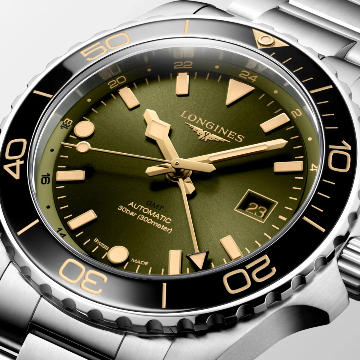 Hydroconquest Gmt - Pastel Yeşili Gün Işığı - Görsel 4