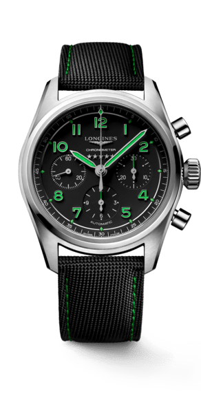 watchl3.829.1.53.2.png Longınes Spırıt Chronograph - Siyah Mat - Görsel 1