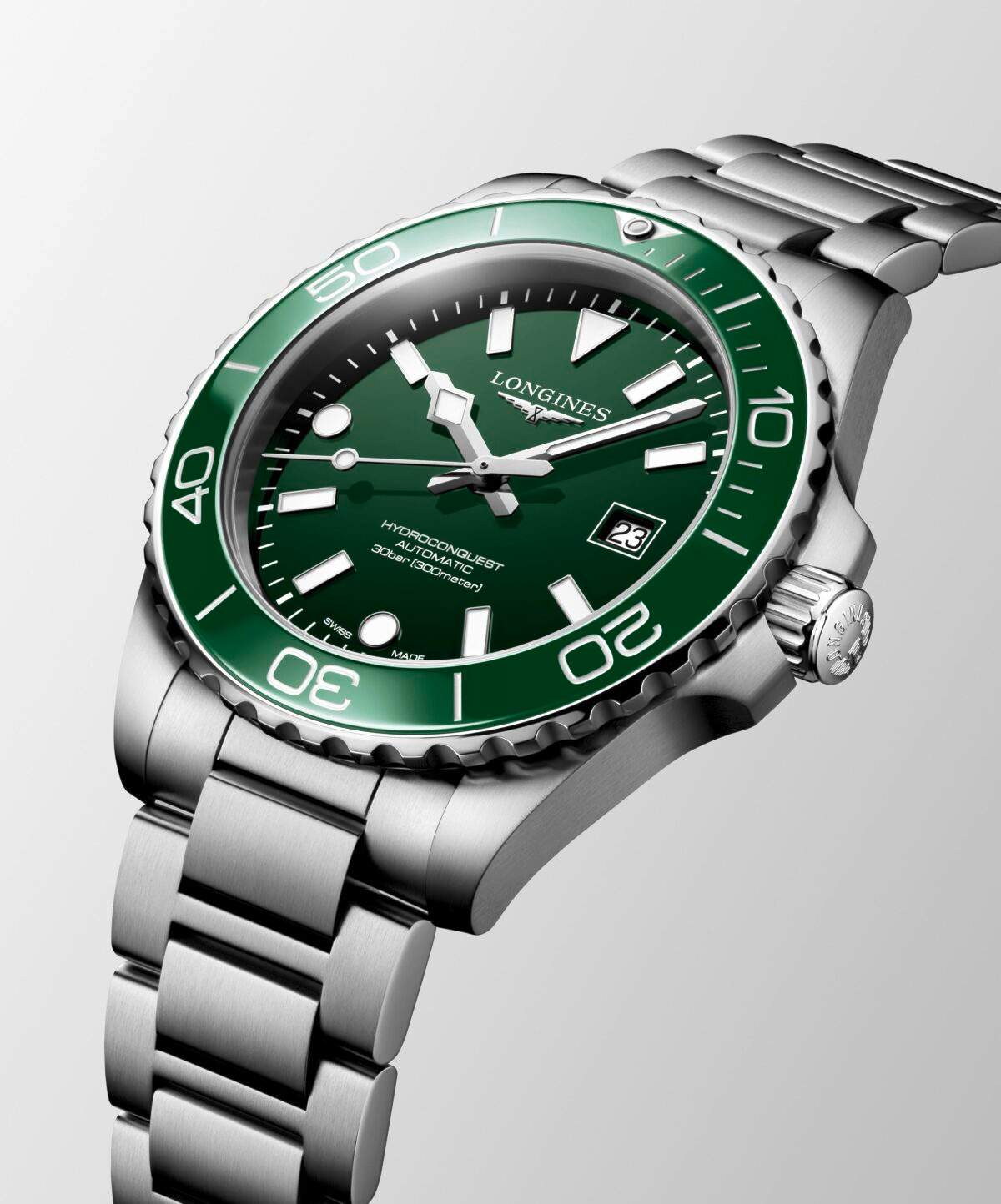 Hydroconquest Siyah 42mm - Yeşil - Görsel 2