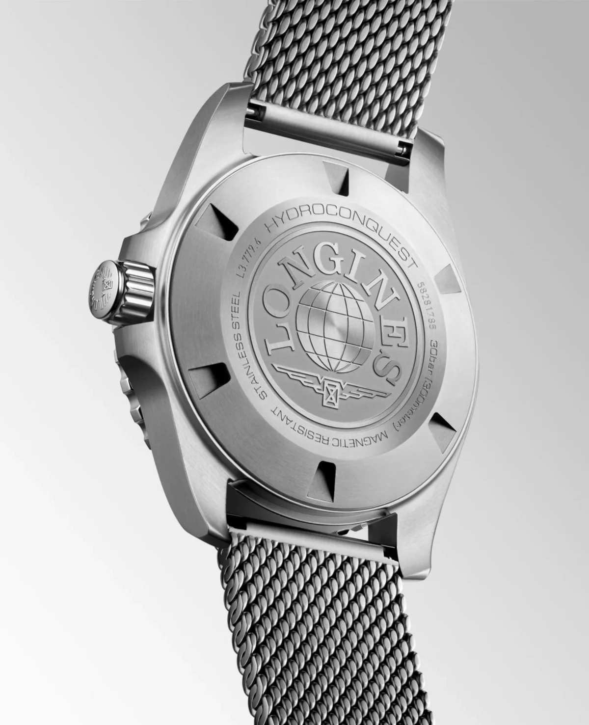 Longines HydroConquest 39 mm Siyah – L3.779.4.70.6 - Görsel 3