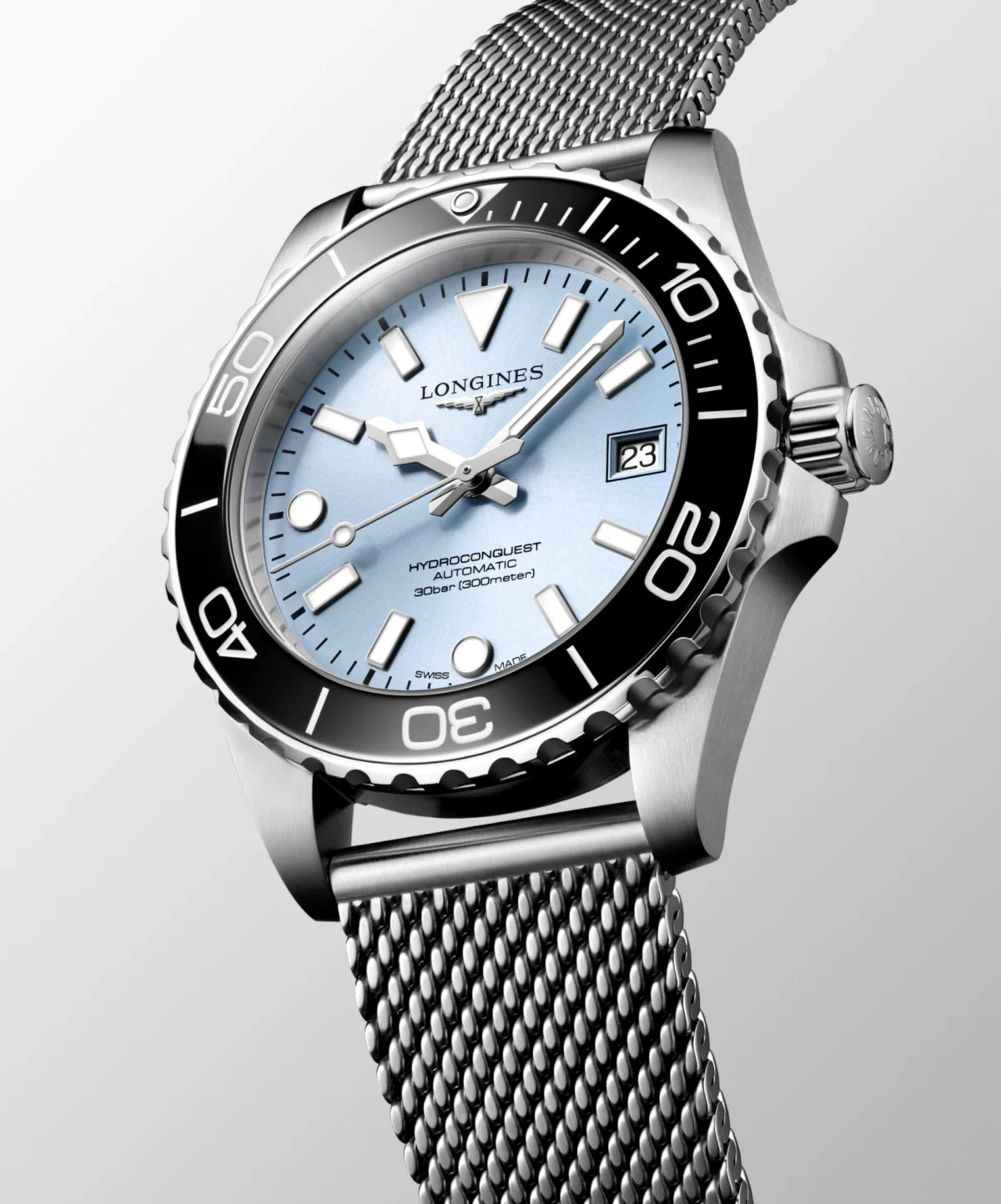 Longines HydroConquest 39mm Buz Mavisi – L3.779.4.99.6 - Görsel 2