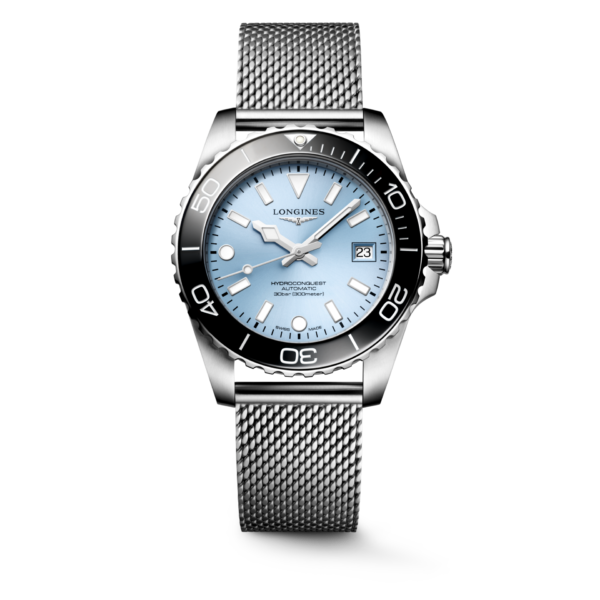 Longines HydroConquest 39mm Buz Mavisi – L3.779.4.99.6