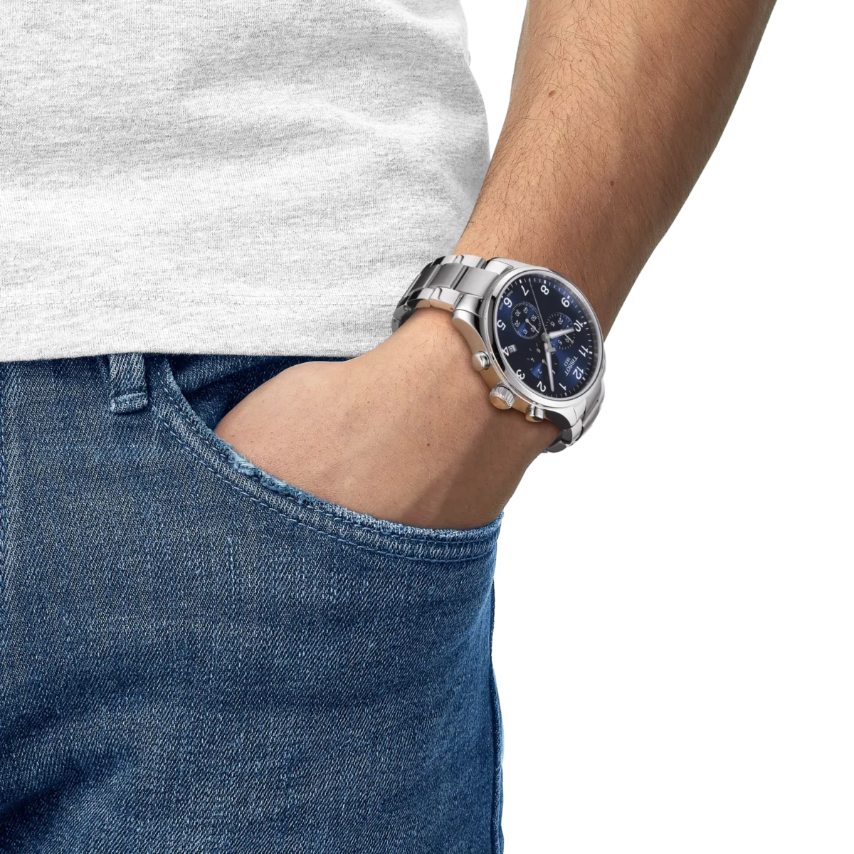 Tissot Chrono XL Classic 45mm - Görsel 2